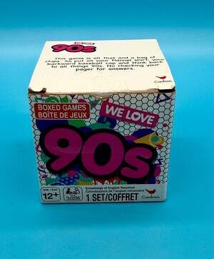 We Love 90s Trivia Card Game Cardinal 57 Cards New Unopened